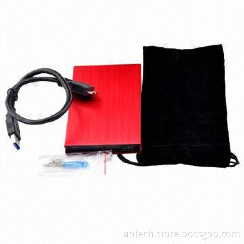 2.5 External Hard Drive Case, USB3.0 up to 5Gbps Data Transfer